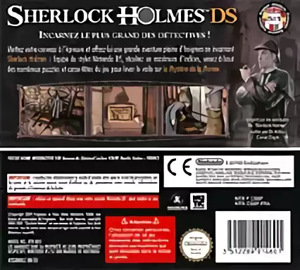 Image n° 2 - boxback : Sherlock Holmes DS - The Mystery of the Mummy